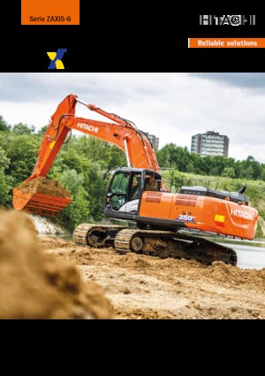 Bageri gusjeničari Hitachi ZX350LC-6