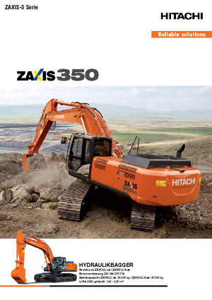 Bageri gusjeničari Hitachi ZX 350 LCN-5