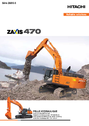 Bageri gusjeničari Hitachi ZX 470 LCH-5