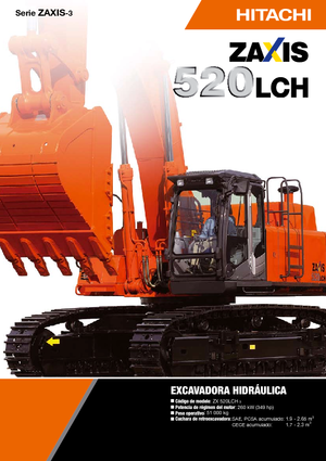 Bageri gusjeničari Hitachi ZX 520 LCH-3