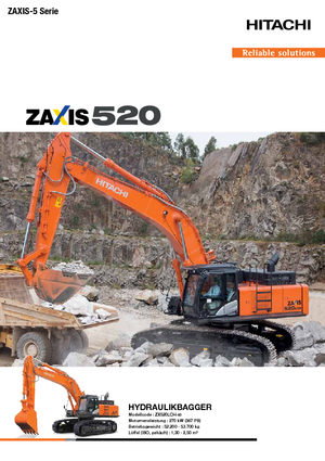 Bageri gusjeničari Hitachi ZX 520 LCH-5