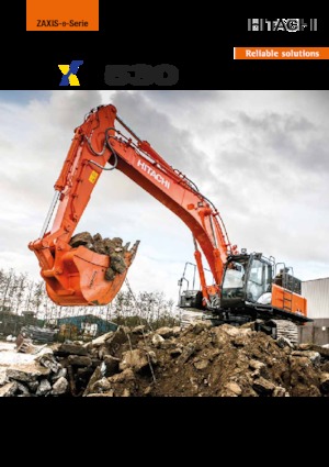 Bageri gusjeničari Hitachi ZX530LCH-6
