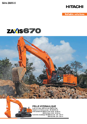 Bageri gusjeničari Hitachi ZX670LCH-5B