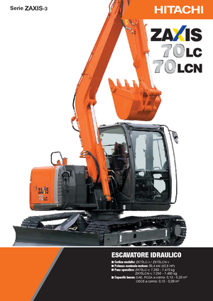 Bageri gusjeničari Hitachi ZX 70 LC-3