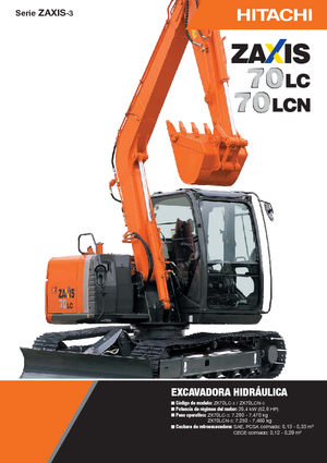 Bageri gusjeničari Hitachi ZX 70 LC-3