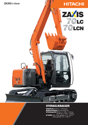 Bageri gusjeničari Hitachi ZX 70 LC-3