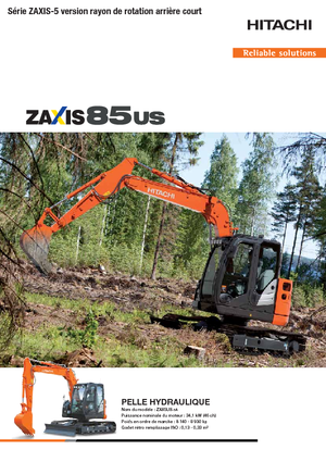 Bageri gusjeničari Hitachi ZX85US-5A