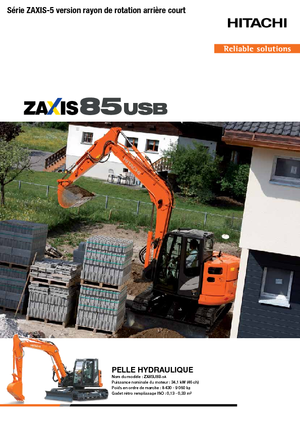 Bageri gusjeničari Hitachi ZX85USB-5A