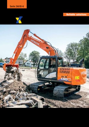 Bageri gusjeničari Hitachi ZX130LCN-6