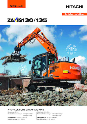 Bageri gusjeničari Hitachi ZX135US-7