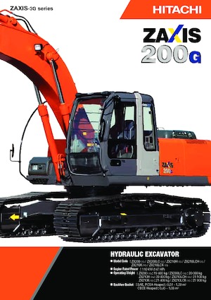 Bageri gusjeničari Hitachi ZX200-3G