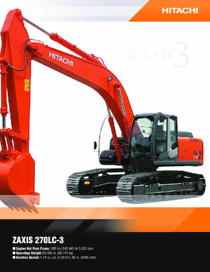 Bageri gusjeničari Hitachi ZX270LC-3