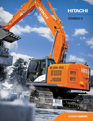 Bageri gusjeničari Hitachi ZX345