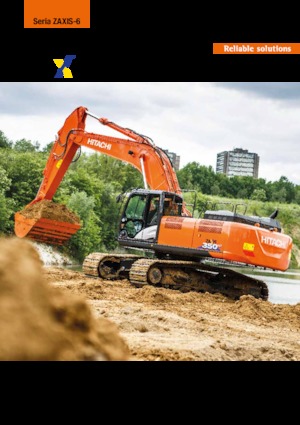 Bageri gusjeničari Hitachi ZX350LC-6