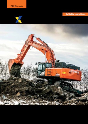 Bageri gusjeničari Hitachi ZX490LCH-6