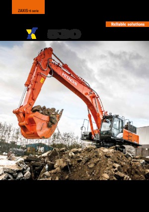 Bageri gusjeničari Hitachi ZX530LCH-6