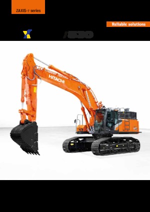 Bageri gusjeničari Hitachi ZX530LCH-7