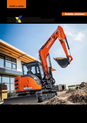 Bageri gusjeničari Hitachi ZX65USB-6