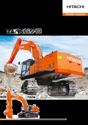 Bageri gusjeničari Hitachi ZX670LC-5G