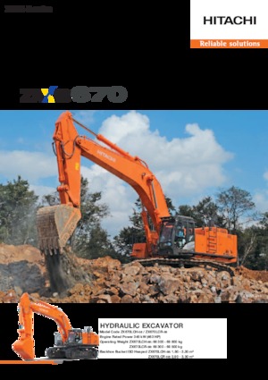 Bageri gusjeničari Hitachi ZX670LCH-5B