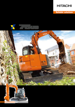Bageri gusjeničari Hitachi ZX75US-5A