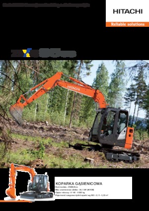 Bageri gusjeničari Hitachi ZX85US-5A