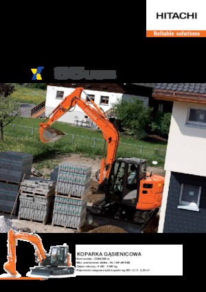 Bageri gusjeničari Hitachi ZX85USB-5A