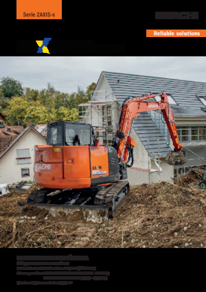 Bageri gusjeničari Hitachi ZX85USB-6