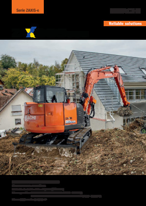 Bageri gusjeničari Hitachi ZX85USB-6