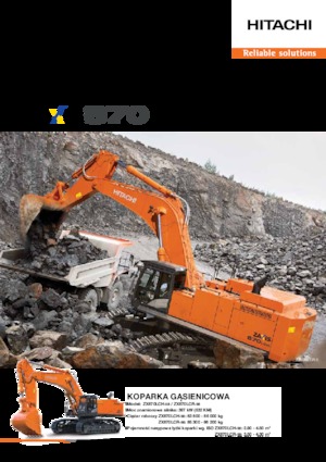 Bageri gusjeničari Hitachi ZX870LCH-5B