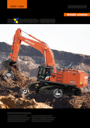 Bageri gusjeničari Hitachi ZX890LCH-7