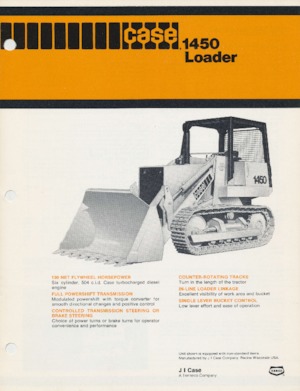 Utovarivači gusjeničari Case 1450 