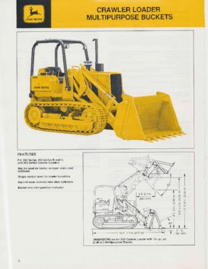 Utovarivači gusjeničari John Deere Construction 450 C