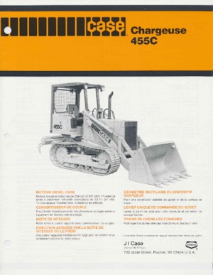 Utovarivači gusjeničari Case 455C 