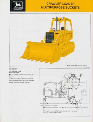 Utovarivači gusjeničari John Deere Construction 455 G