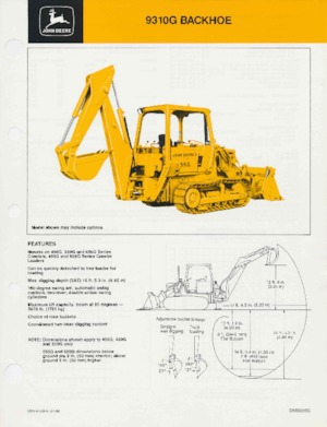 Utovarivači gusjeničari John Deere Construction 9310 G