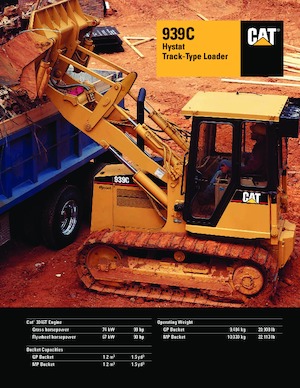 Utovarivači gusjeničari Caterpillar 939C