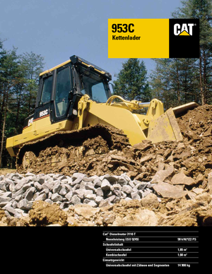 Utovarivači gusjeničari Caterpillar 953 C
