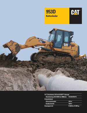 Utovarivači gusjeničari Caterpillar 953D
