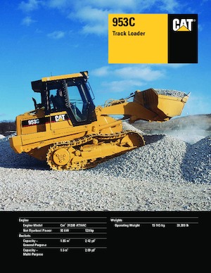 Utovarivači gusjeničari Caterpillar 953C
