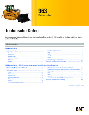Utovarivači gusjeničari Caterpillar 963