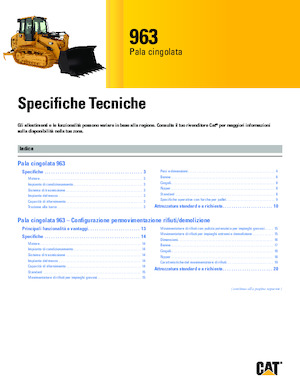 Utovarivači gusjeničari Caterpillar 963