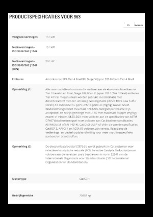 Utovarivači gusjeničari Caterpillar 963