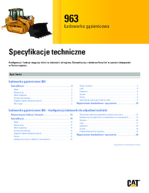 Utovarivači gusjeničari Caterpillar 963