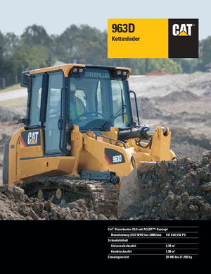 Utovarivači gusjeničari Caterpillar 963D