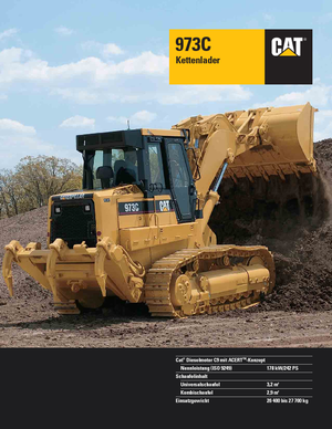 Utovarivači gusjeničari Caterpillar 973C