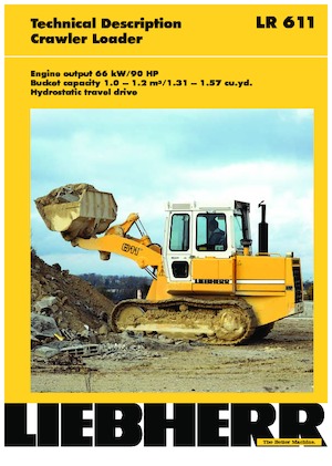 Utovarivači gusjeničari Liebherr LR 611 M