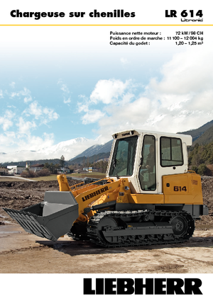 Utovarivači gusjeničari Liebherr LR 614