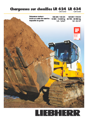 Utovarivači gusjeničari Liebherr LR 634