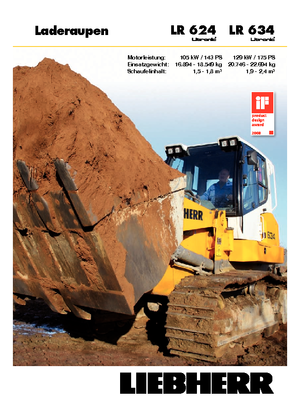 Utovarivači gusjeničari Liebherr LR 634